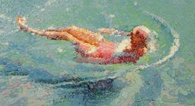Ploaie de culori in ulei de Matthew Davis