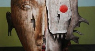 Mastile de sub masca, pictate de Fabien Delaube