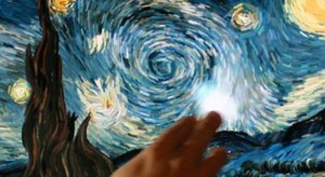 Un inginer grec animeaza Noaptea lui van Gogh