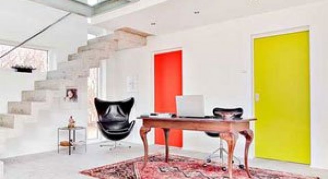 Casa omului de afaceri cu ochi pentru design