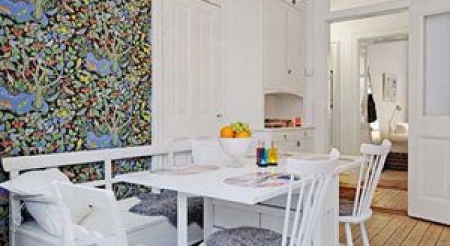 Apartament eclectic, schita imposibil de citit