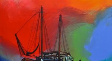 Marea metaforic multicolora, pictata de Joshua Petker