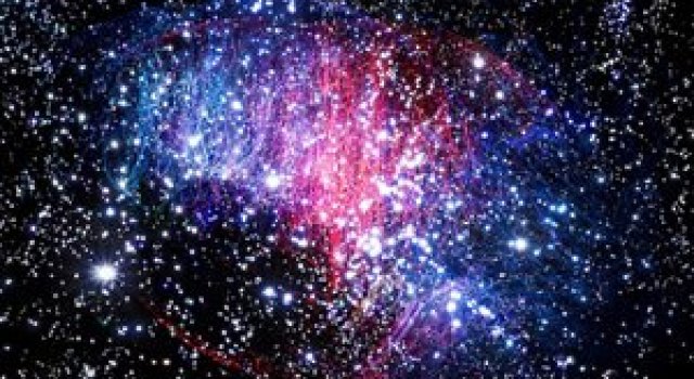 Galaxii in studio: Nebulae de Fabian Oefner