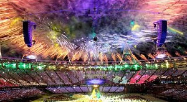 Exploziile de culoare din finalul JO 2012