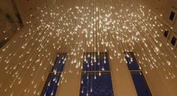 Ploaie de lumina, de Bruce Munro