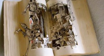 Personajele ies din cartile pentru copii, sculptate de Susan Hoerth