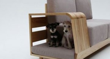 Canapea pentru patrupede, de la Sungji Mun si M.pup