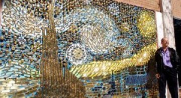 Un Van Gogh recreat din clante