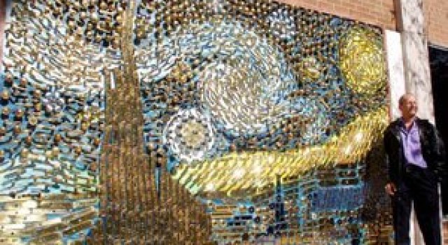 Un Van Gogh recreat din clante