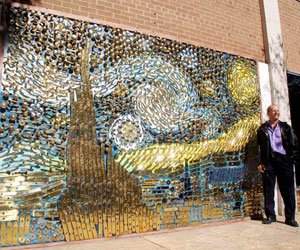Un Van Gogh recreat din clante