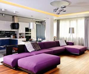 Apartament multicolor la Odessa