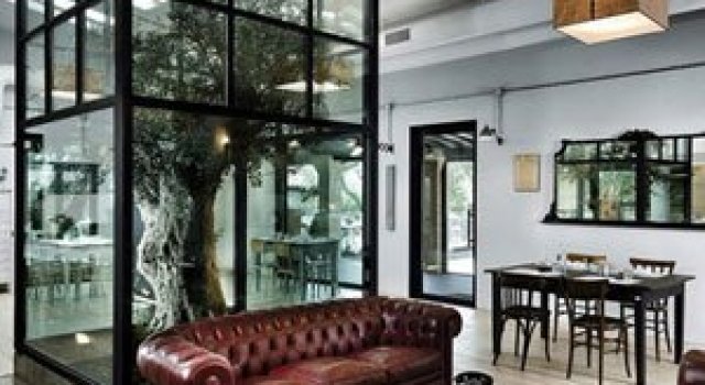 Restaurantul din Roma in care a crescut un copac