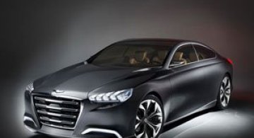 Un Hyundai de lux la Detroit
