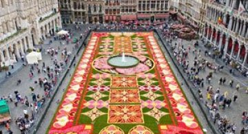 Covorul de flori de la Bruxelles