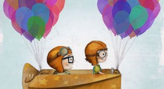 Desene simpatice, inspirate de Up!