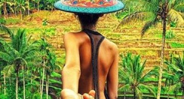 Murad Osmann si prietena lui, in jurul lumii