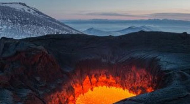 Calatorie spre varful vulcanului, in Rusia