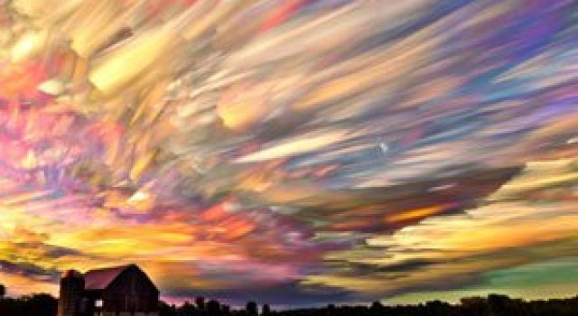 Cerul pictat de Matt Moloy