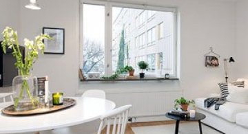 Apartament mic, shabby chic, la Gothenburg