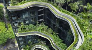 Park Royal Hotel, cel mai verde hotel, la Singapore