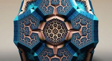 Fascinantii fractali Faberge ai lui Tom Beddard