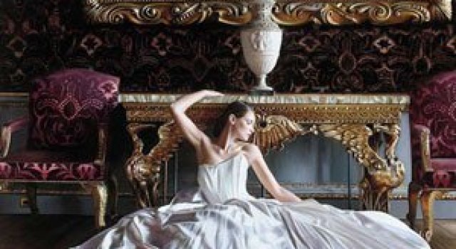 Picturi hiper-realiste cu o mireasa de poveste