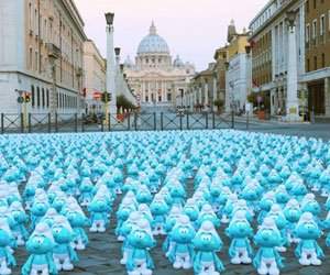 Ziua internationala a strumfilor la Roma