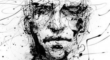 Portrete expresive din cerneala, de Agnes-Cecile