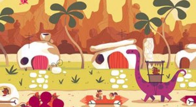 Desene animate in postere de Andrew Kolb