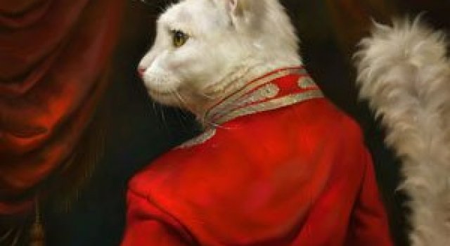 Pisici nobile, pictate de Eldar Zakirov