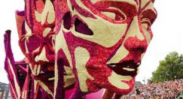 Care alegorice din flori la Zundert, Olanda