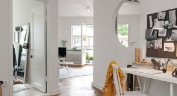 Apartament renovat cu personalitate la Gothenburg, in Suedia