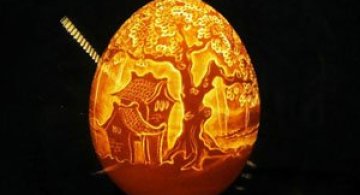 Lampi in coaja de ou, de Ben Tre