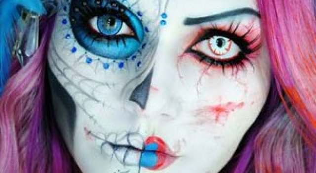 15 machiaje spectaculoase de Halloween