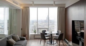 Apartament cu vedere panoramica la Moscova