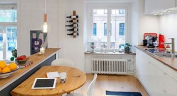 Apartament originalitate si colorat de 60 mp la Gothenburg