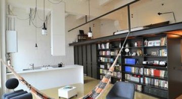 Mansarda creativa la Vilnius, in Lituania