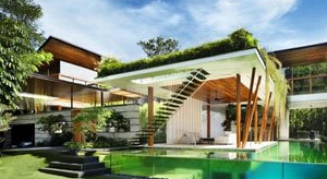 Casa salciilor din Singapore, de Guz Architects