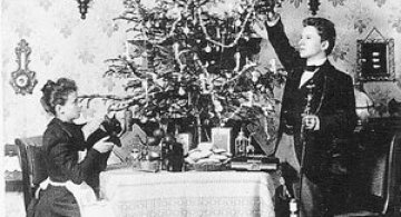 40 de Craciunuri in fotografii cu Anna si Richard Wagner