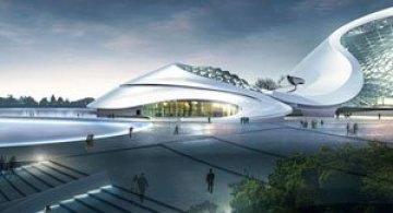 Design impresionant: Centrul cultural de la Harbin, China