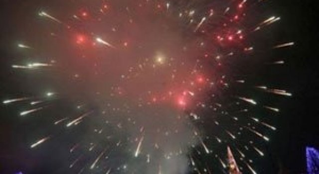 VIDEO: Clujul luminat de artificii de Revelion, in time lapse