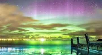 Aurora boreala in Scotia si culorile ei incredibile