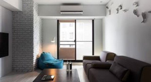 Apartament minimalist si minuscul in Taiwan
