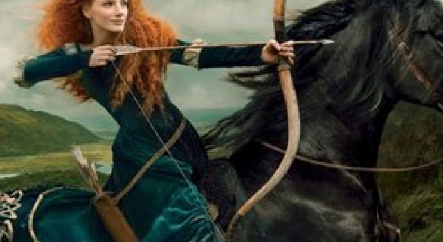 Vedete in rol de personaje Disney, de Annie Leibovitz