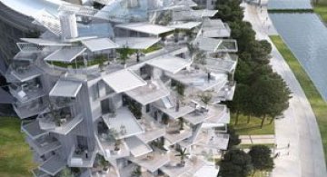 Copacul alb, un bloc de Sou Fujimoto Architects