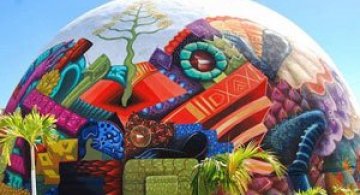 O cupola inspirata de folclor, in Mexic