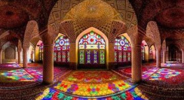 Moscheea caleidoscop din Iran