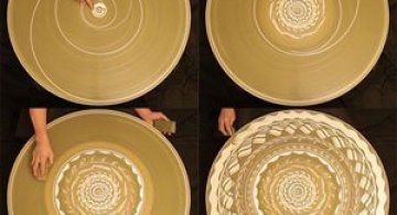 Desene in miscare pe lut, de Mikhail Sadovnikov