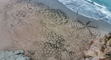 Noi picturi pe nisip de Andres Amador