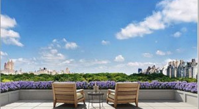 Penthouse cu priveliste la Central Park, New York